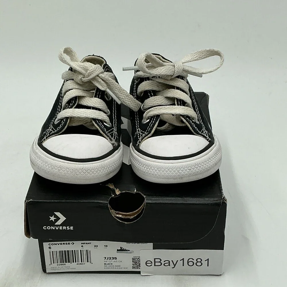 Converse Chuck Taylor All Star 7J235 Toddler US 6 White Platform Shoes Ebay1681